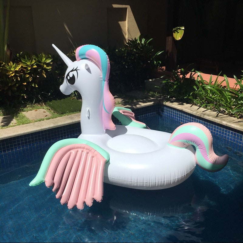260CM Giant Colorful Unicorn Pool Float