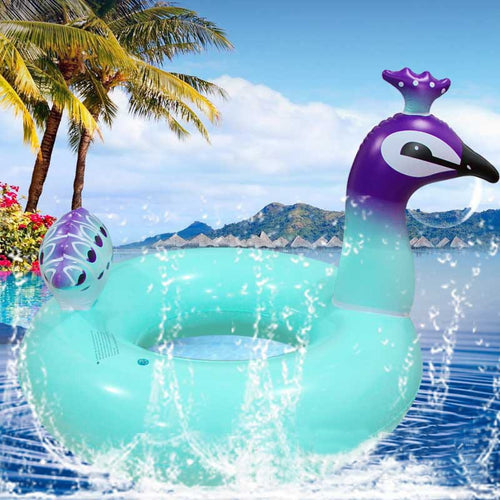 Peacock Inflatable Swimming Circle Ring