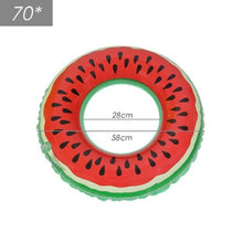 Watermelon Swimming Ring Inflatable Float