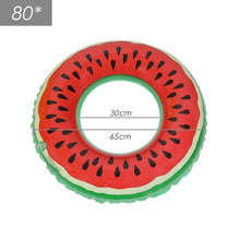 Watermelon Swimming Ring Inflatable Float