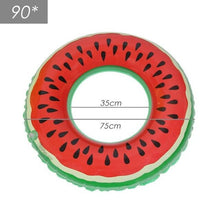 Watermelon Swimming Ring Inflatable Float
