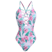 One Piece Sports High Cut Backless Swimsuit