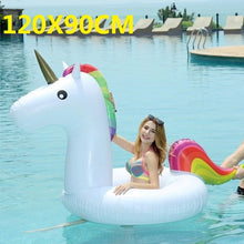 150cm Giant Flower Print Swan Inflatable Float