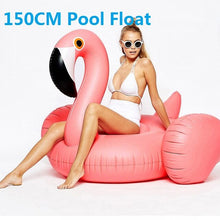 150cm Giant Flower Print Swan Inflatable Float