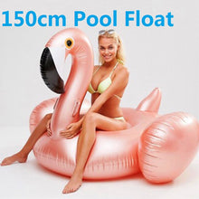 150cm Giant Flower Print Swan Inflatable Float